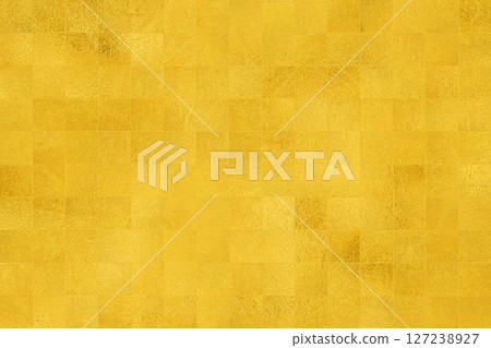 Traditional Japanese background/gold leaf texture 127238927