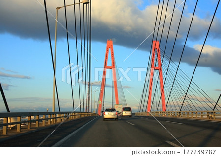 早間遊船、Meiko Triton Bridge、Meiko Nishi Ohashi [愛知縣名古屋市] 127239787