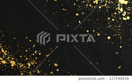 Gold and black elegant background illustration material 127240016