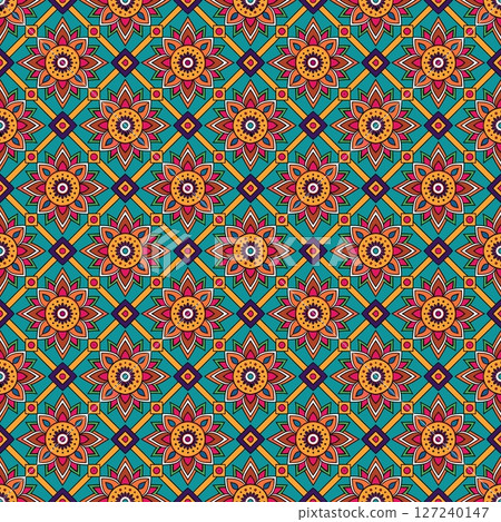 seamless pattern, vintage background. vector illustration. seamless vector seamless pattern, vintage background. vector illustration. seamless vector 127240147