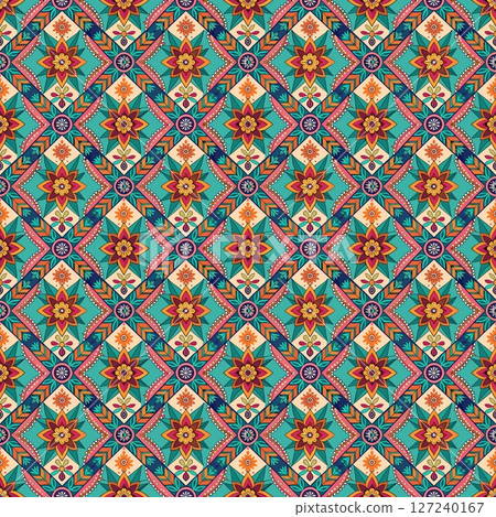 seamless pattern, vintage background. vector illustration. seamless vector seamless pattern, vintage background. vector illustration. seamless vector 127240167