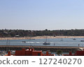 Panoramic Views of Ferragudo Coast from Portimao, Algarve, Portugal 127240270