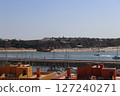 Panoramic Views of Ferragudo Coast from Portimao, Algarve, Portugal 127240271