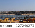 Panoramic Views of Ferragudo Coast from Portimao, Algarve, Portugal 127240273