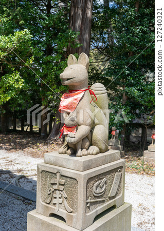 島根縣松江城二之丸廣場福德稻荷神社 127240321