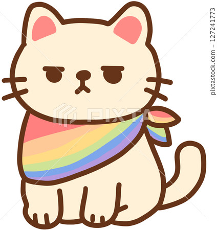 Pride Month Cute Cat 127241773