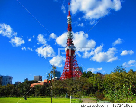 從芝公園看到的東京塔 從芝公園看到的東京塔 127241962