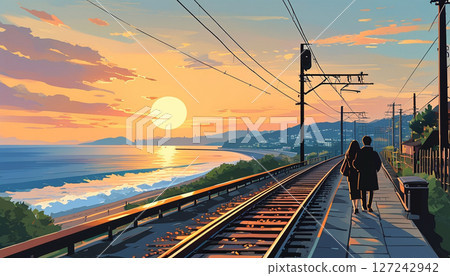 While watching the sunset 127242942