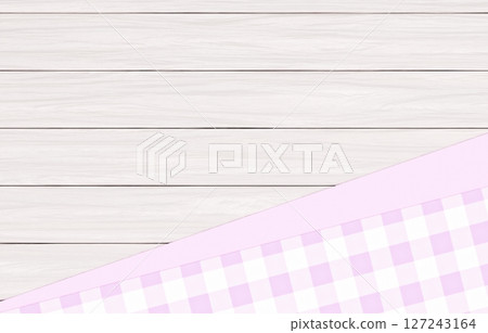 Background material_wooden table and cloth_purple Background material_wooden table and cloth_purple 127243164