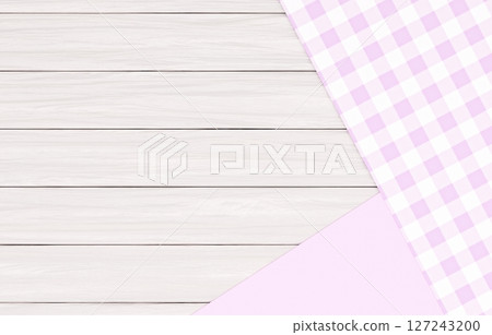背景材料_木桌和布料_紫色 127243200