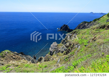 [Ehime Prefecture] Cape Takamo on a clear day 127243284