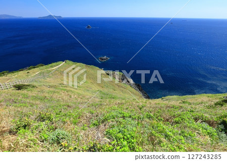 [Ehime Prefecture] Cape Takamo on a clear day 127243285