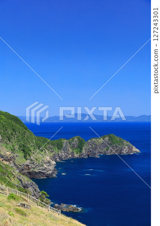 [Ehime Prefecture] Cape Takamo (Cape Hanamen) on a clear day 127243301