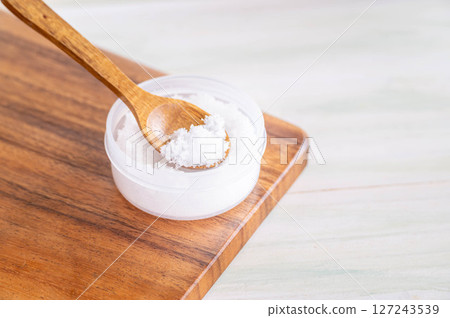 Coarse salt from the Sea of Japan Coarse salt from the Sea of Japan 127243539