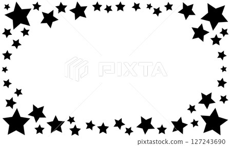 一幀夜空中閃耀的星星 127243690