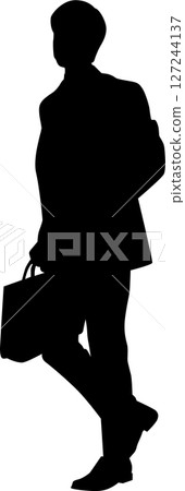 Businessman style silhouette 127244137