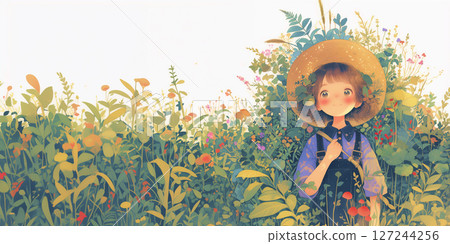 植物學家女孩 植物學家女孩 127244256