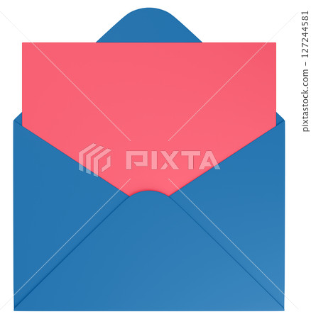 3D illustration_letter set 127244581