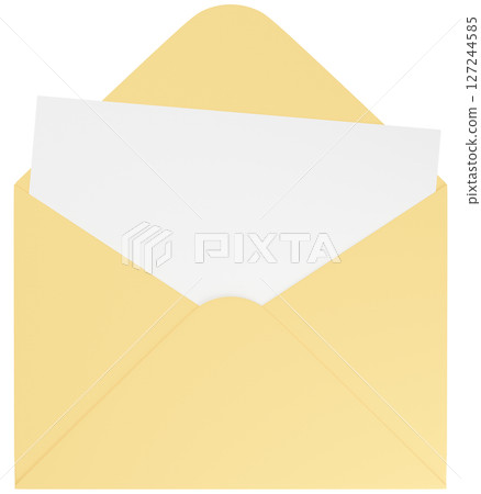 3D illustration_Letter set_Yellow 3D illustration_Letter set_Yellow 127244585