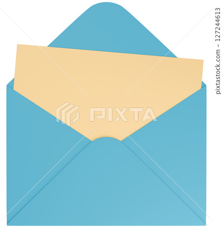 3D illustration_letter set 127244613