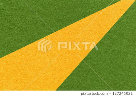 Abstract old geometric green paper background with yellow rays, macro texture for banner, template, presentation Abstract old geometric green paper background with yellow rays, macro texture for banner, template, presentation 127245021