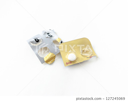 One prescription pill left One prescription pill left 127245069