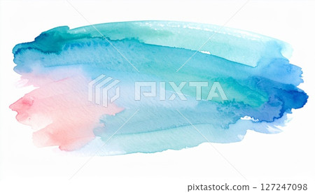 Abstract Watercolor Wash Background Texture 127247098