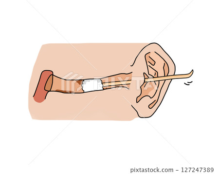 Earpick illustration (Brahma) 127247389