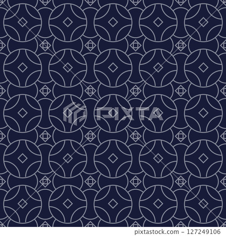 Seamless pattern in a modern style. Fabric, textile, or clothing design template. A print option for covers, banners, flyers, stickers and creative ideas 127249106