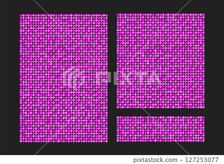 Backgrounds made of pink sequin, glitter, sparkle Backgrounds made of pink sequin, glitter, sparkle 127253077
