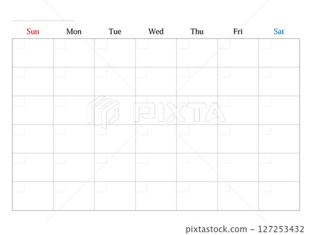 Write-in calendar A4 printable date free 127253432