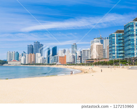 Haeundae Beach in early summer, Busan 127253960