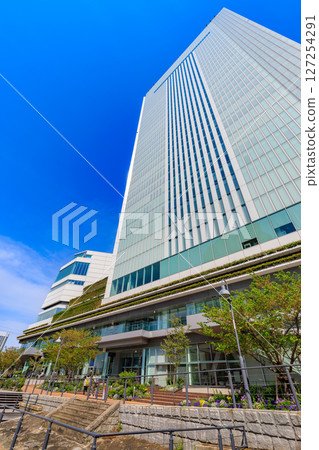 神奈川縣橫濱市街景橫濱市政府 神奈川縣橫濱市街景橫濱市政府 127254291