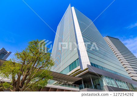 神奈川縣橫濱市街景橫濱市政府 神奈川縣橫濱市街景橫濱市政府 127254292