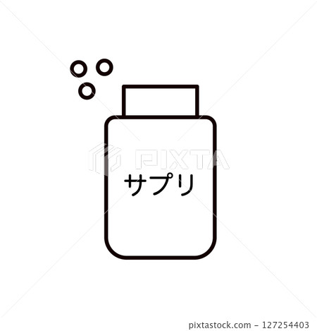 Supplement icon illustration 127254403