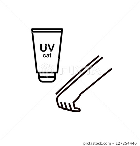 防曬傷圖示說明 127254440