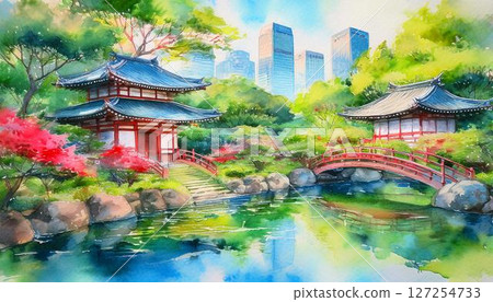 Journey to Yokohama's Sankeien Garden, a captivating destination that offers a unique opportunity to appreciate the artistry of traditional Japanese garden design and immerse yourself in history. Journey to Yokohama's Sankeien Garden, a captivating destination that offers a unique opportunity to appreciate the artistry of traditional Japanese garden design and immerse yourself in history. 127254733