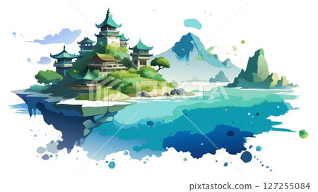 Explore Ie Island, a captivating island paradise off the coast of Okinawa, known for its pristine beaches, stunning natural beauty, and unique cultural heritage. 127255084