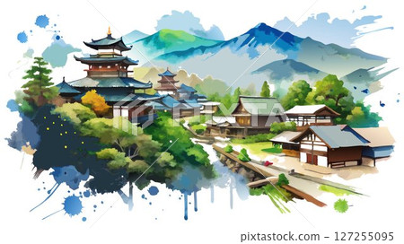 Explore the Kiso Valley, a picturesque region renowned for its traditional villages, stunning natural landscapes, and captivating historical sites, and journey through time. 127255095