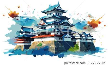 Explore Marugame Castle, a magnificent example of Japanese castle architecture, admire its intricate design and stunning views from its towering heights. Explore Marugame Castle, a magnificent example of Japanese castle architecture, admire its intricate design and stunning views from its towering heights. 127255104
