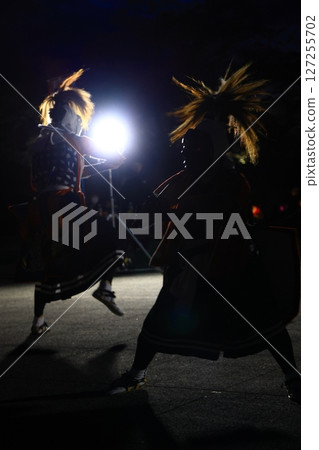 Evening folk art performance: Onikenbu Evening folk art performance: Onikenbu 127255702