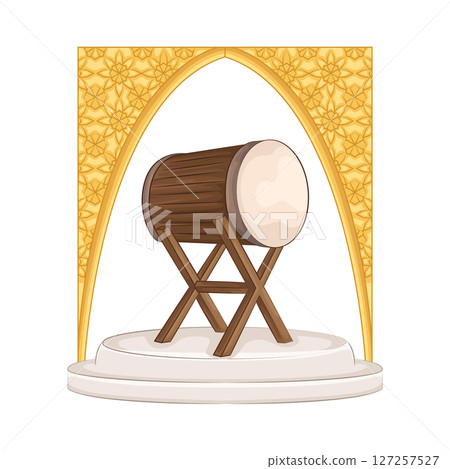 Illustration of Bedug Illustration of Bedug 127257527