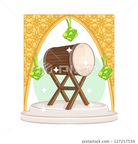Illustration of Bedug  127257539
