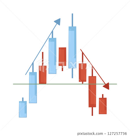Illustration of Candlestick  127257736