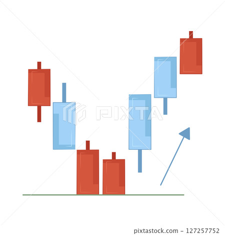 Illustration of Candlestick Illustration of Candlestick 127257752