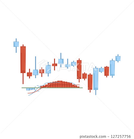 Illustration of Candlestick Illustration of Candlestick 127257756