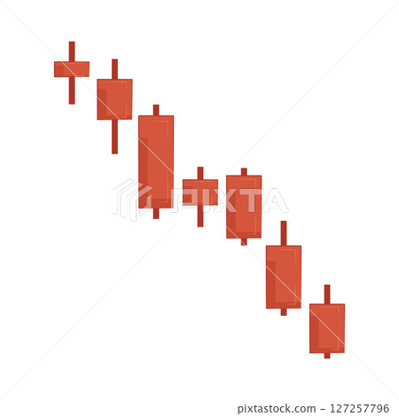 Illustration of Candlestick  127257796