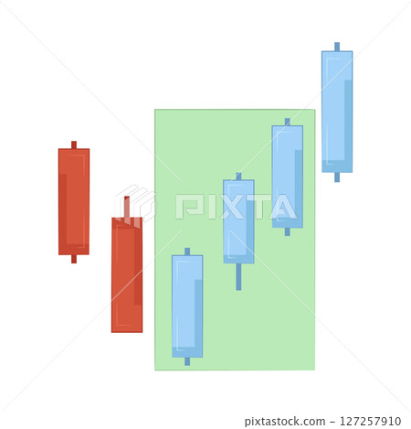 Illustration of Candlestick Illustration of Candlestick 127257910