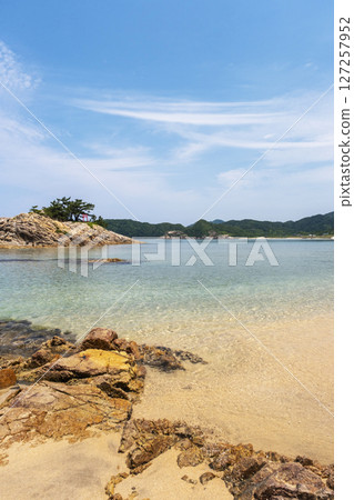 石見藍色海灘（浦富海灘附近） 127257952