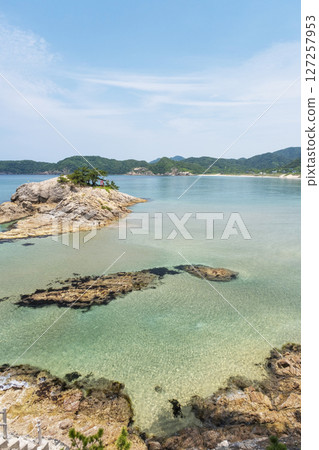 石見藍色海灘（浦富海灘附近） 127257953